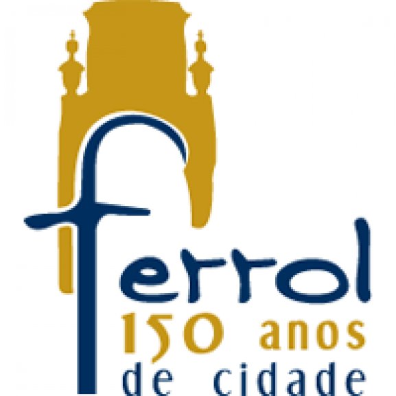 Logo of Ferrol 150 anos