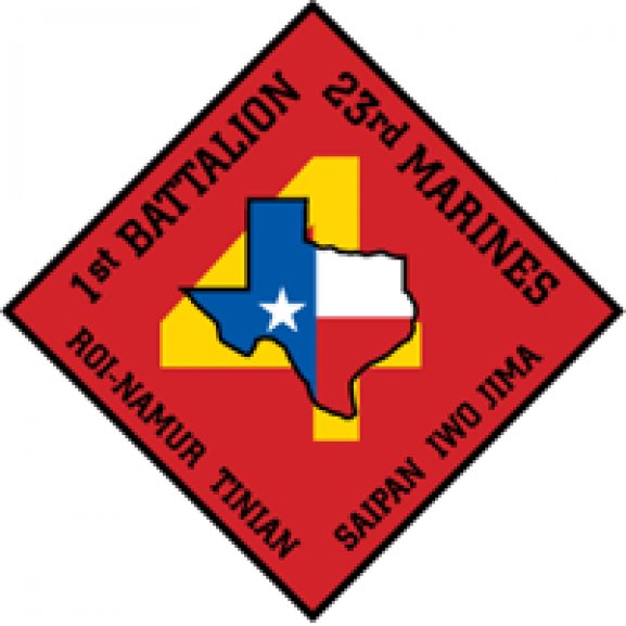 Logo of 1st Battalion 23rd Marine Regiment USMCR