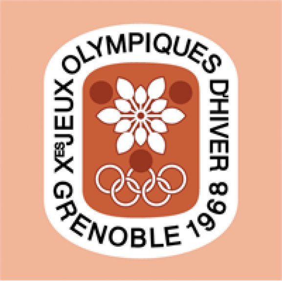 Logo of Grenoble 1968 Winter Olympic logo