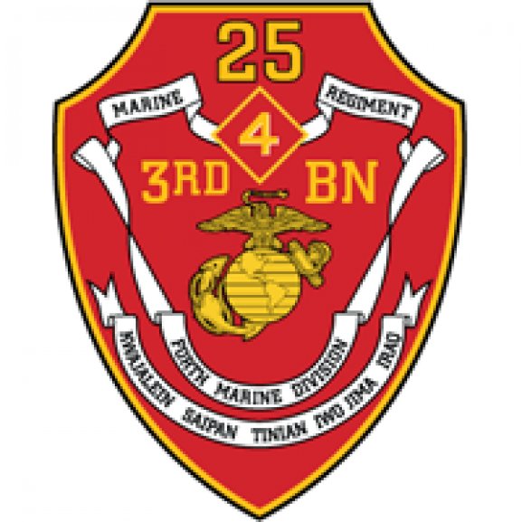 Logo of 3rd Battalion 25th Marine Regiment USMCR