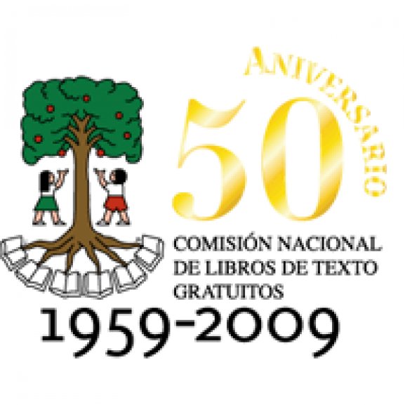 Logo of Conaliteg 50 aniversario