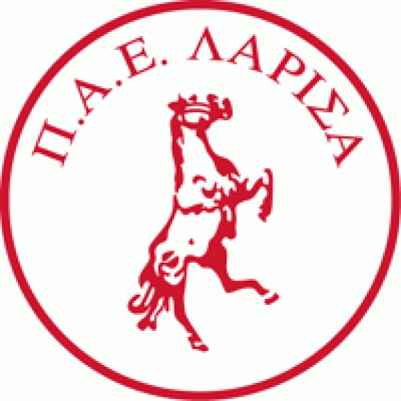 Logo of PAE Larisa (80's)