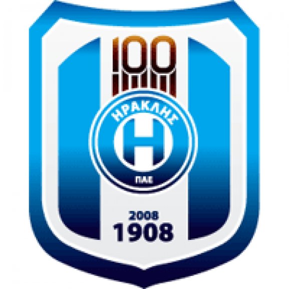 Logo of iraklis 100 years