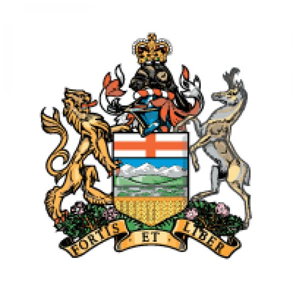 Logo of Alberta coat of arms