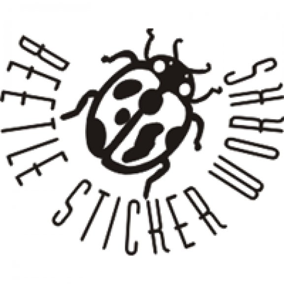 Logo of beetle sticker
