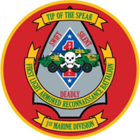 Logo of 1st Light Armored Reconnaissance Battalion USMC