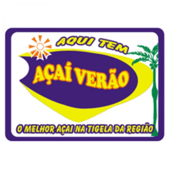 Logo of açai verão