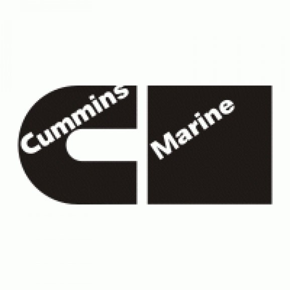 Logo of cummins marine