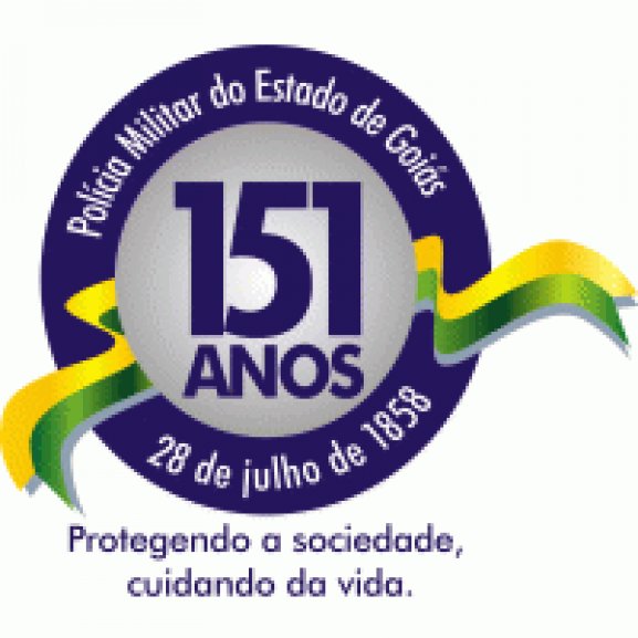 Logo of PMGO - 151 anos