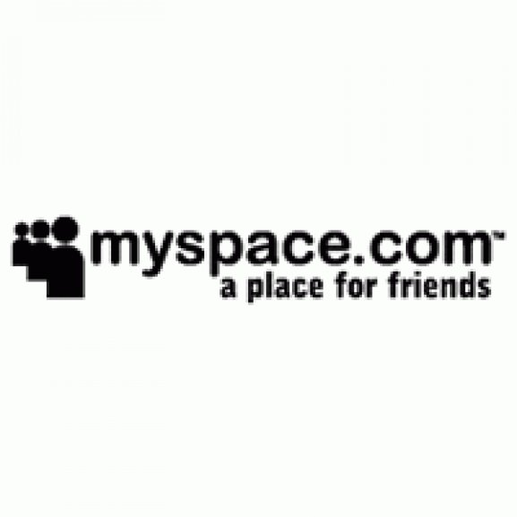 Logo of MySpace.com - A place for friends