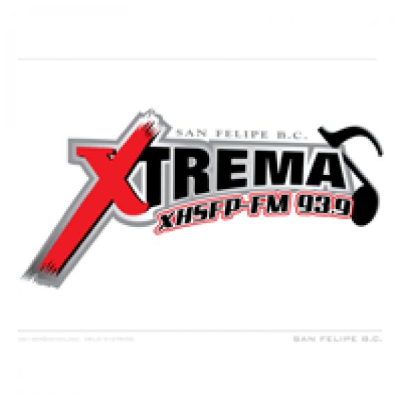 Logo of radio XTREMA 93.9FM