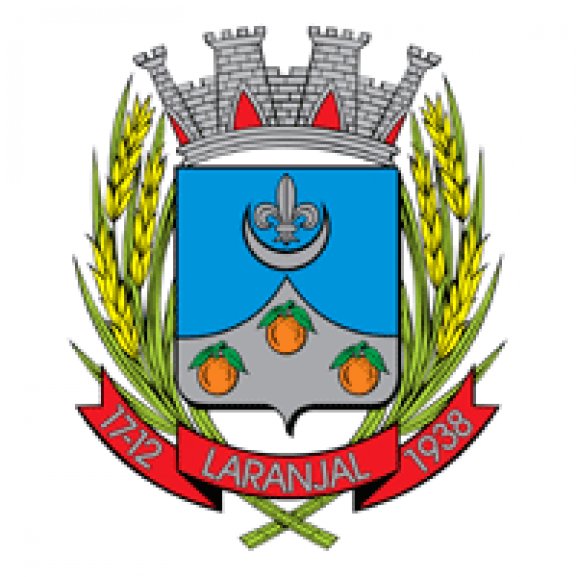 Logo of Brasão Município de Laranjal / Minas Gerais / Brasil