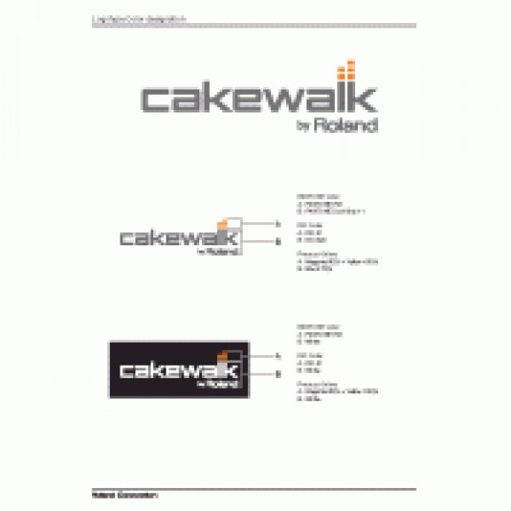 Logo of Cakewalk Color Designation