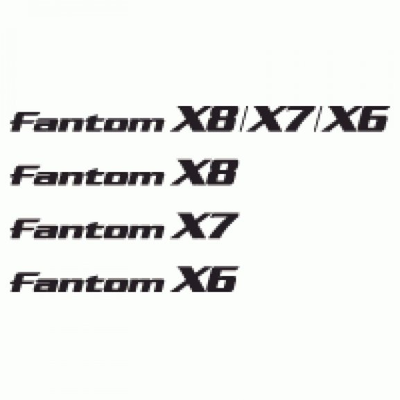 Logo of Fantom X8/X7/X6
