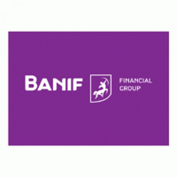 Logo of Banif Financial Group Horizontal Negative