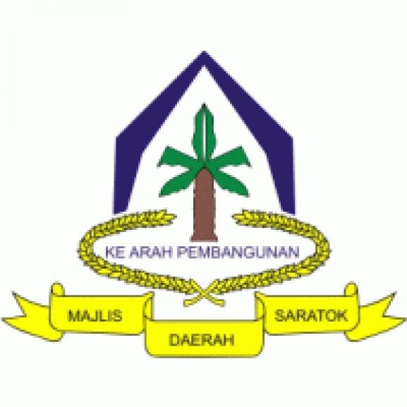 Logo of Majlis Daerah Saratok