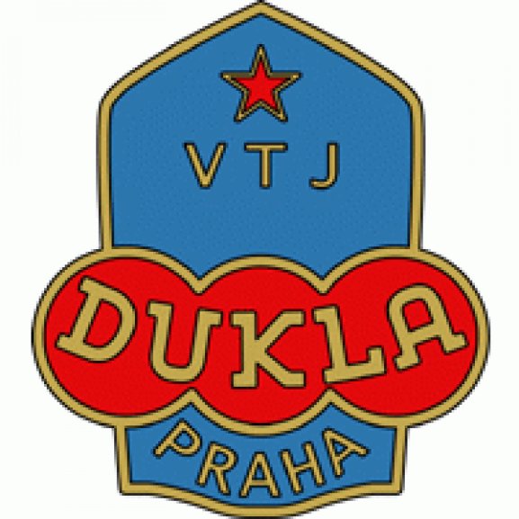 Logo of VTJ Dukla Praha (50's - 60's logo)