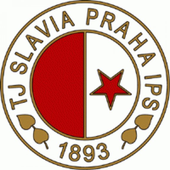 Logo of TJ Slavia IPS Praha (60&#039;s - early 70&#039;s logo)