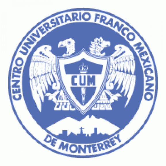 Logo of Centro Universitario Franco Mexicano de Monterrey CUM Azul