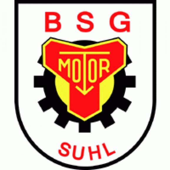 Logo of BSG Motor Suhl (1980&#039;s logo)