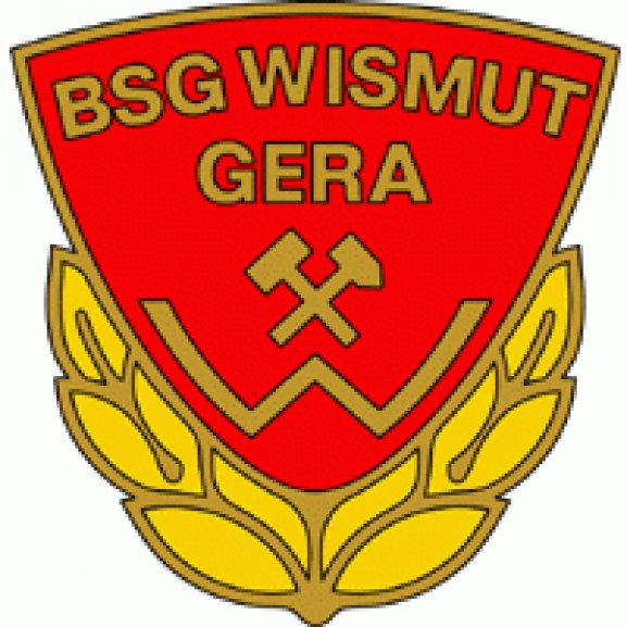 Logo of BSG Wismut Gera (1970&#039;s logo)