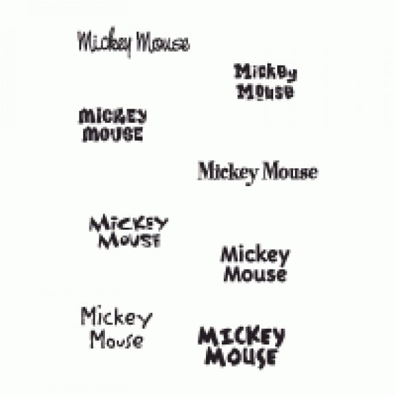 Logo of Mickey Mouse