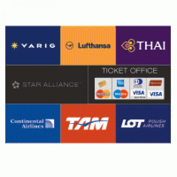 Logo of Star Alliance Ticket Office Sign
