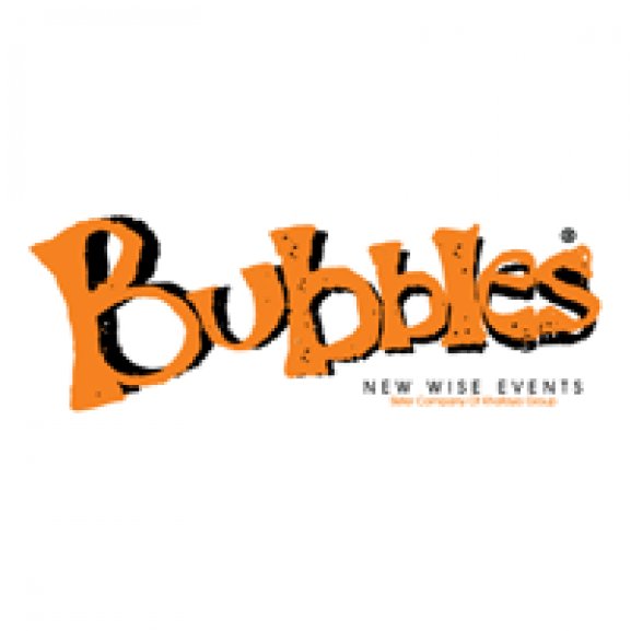 Logo of bubbles for events