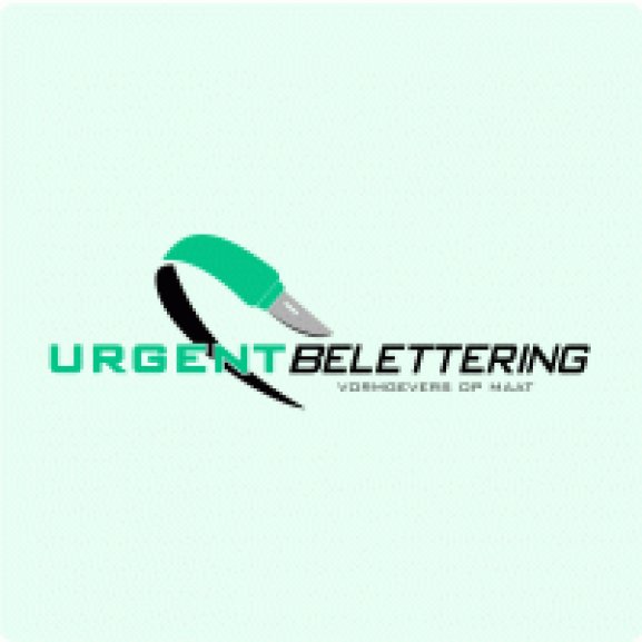 Logo of URGENT Belettering