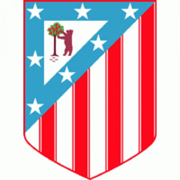 Logo of Atletico Madrid (80&#039;s logo)