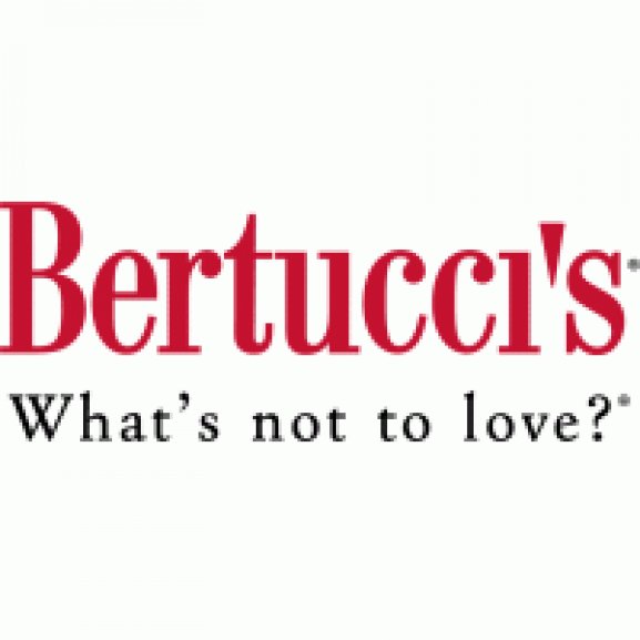 Logo of Bertucci's with slogan