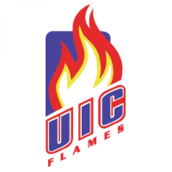 Logo of University of Illinois-Chicago Flames