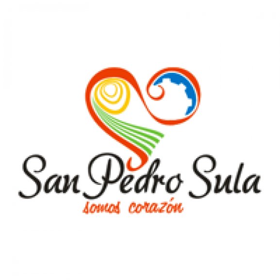 Logo of San Pedro Sula, somos corazón