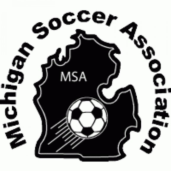 Logo of Michigan Soccer Association