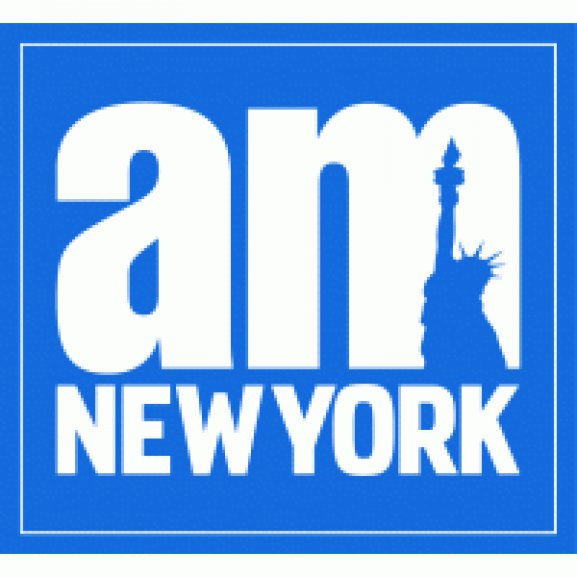 Logo of am New York (amNY)