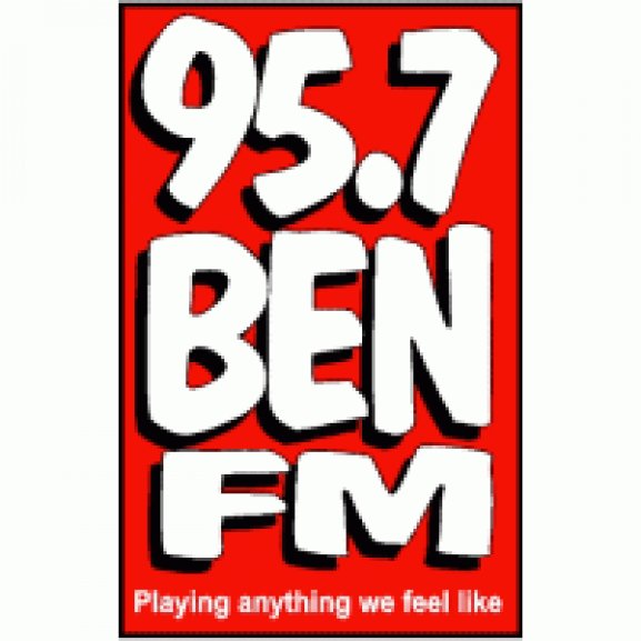 Logo of 95.7 Ben FM