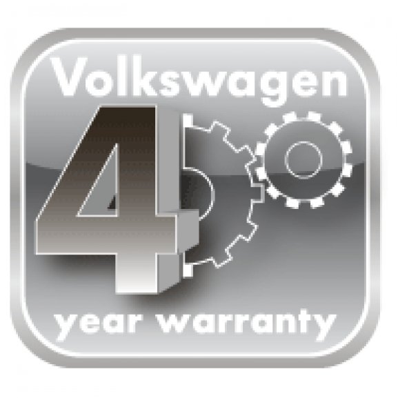 Logo of Volkswagen 4 year warranty