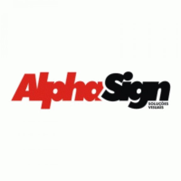 Logo of AlphaSign Soluções Visuais