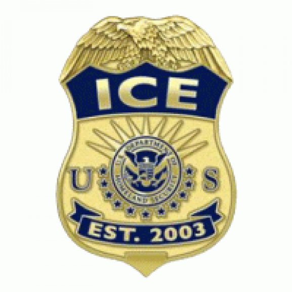 Logo of ICE Immigration and Customs Enforcement