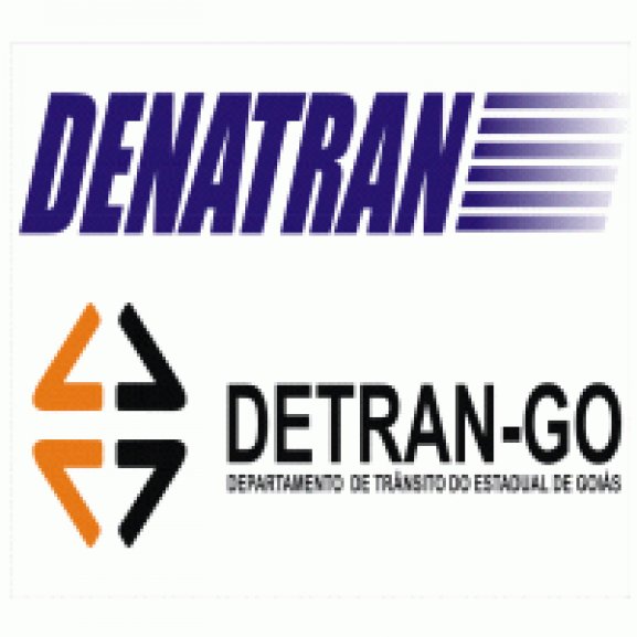 Logo of Detran/go e Denatran