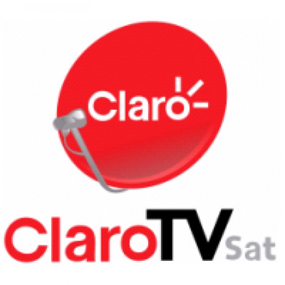 Мобильный оператор claro логотип. Sat TV logo.