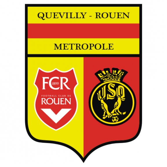 Logo of Union Sportive Quevilly-Rouen Metropole