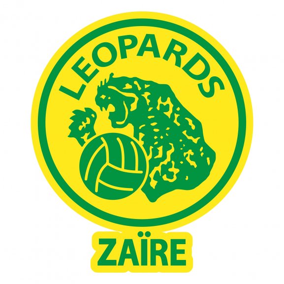 Logo of Leopards Zaire - Badge shirt 1974