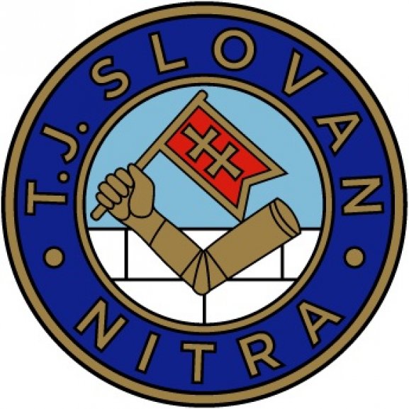 Logo of TJ Slovan Nitra (early 60's logo)