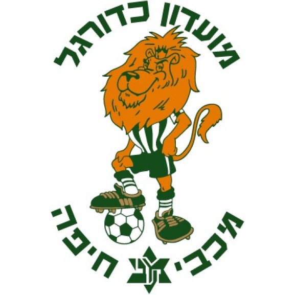 Logo of Maccabi Haifa (early 1990&#039;s logo)