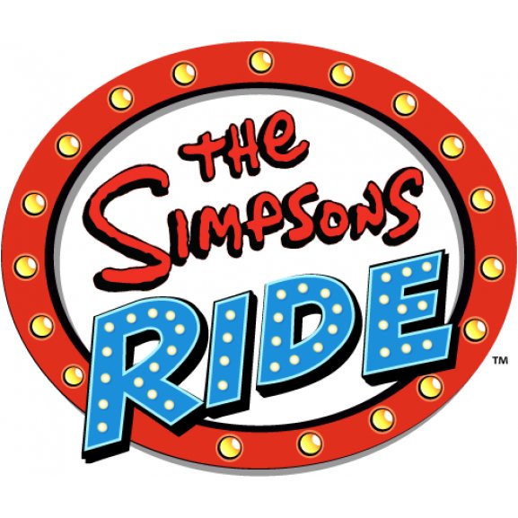 Logo of The Simpsons Ride