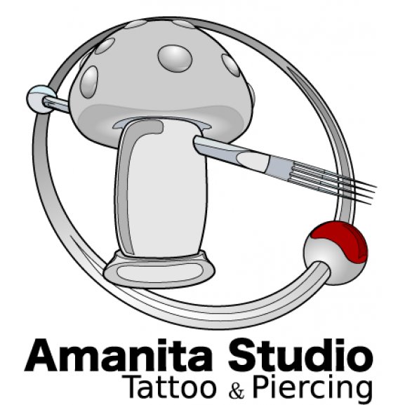 Logo of Amanita Studio _ Tattoo &amp; Piercing