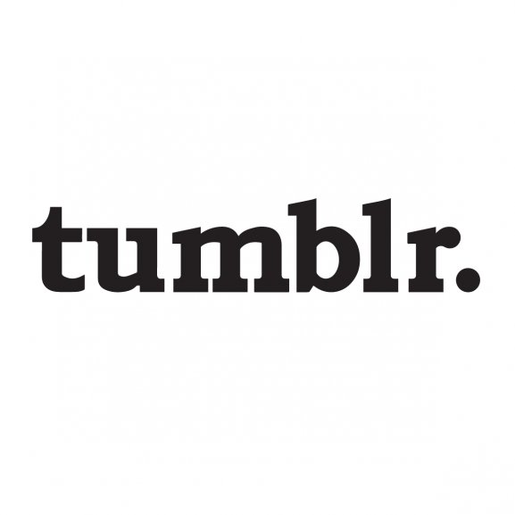 Logo of Tumblr.