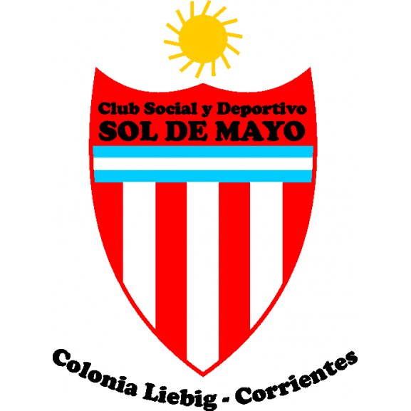 Logo of Club Social y Deportivo Sol de Mayo de Colonia Liebig Corrientes