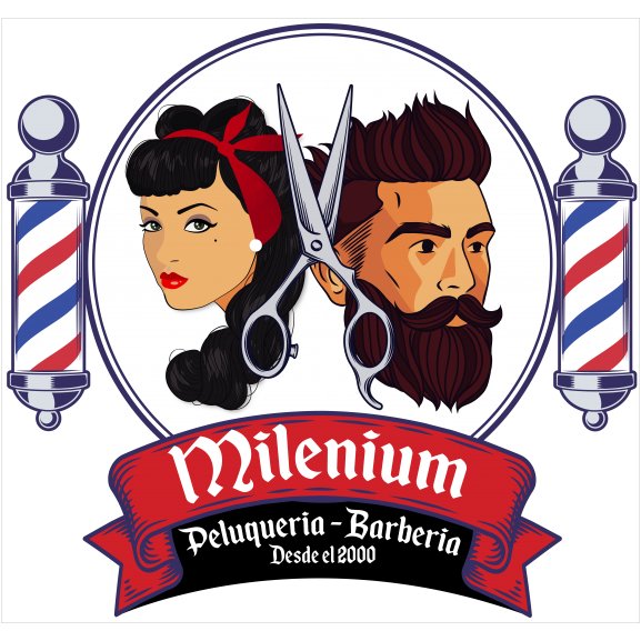 Logo of Milenium Barber Shop